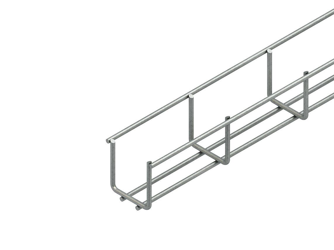 Gitterrinne U-Form 60x60x3000mm Klickbef 2288qmm
