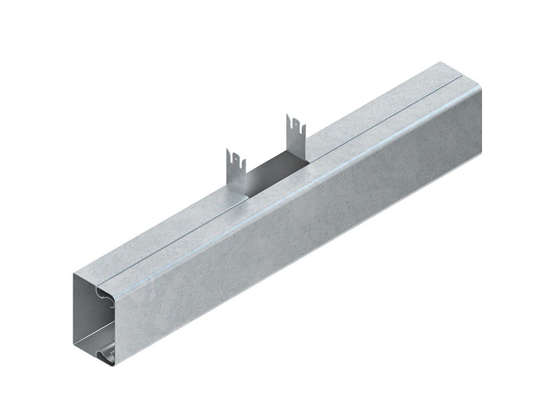 T-Stück LF-K 40x60mm UT/OT VA natur hfr unbeh