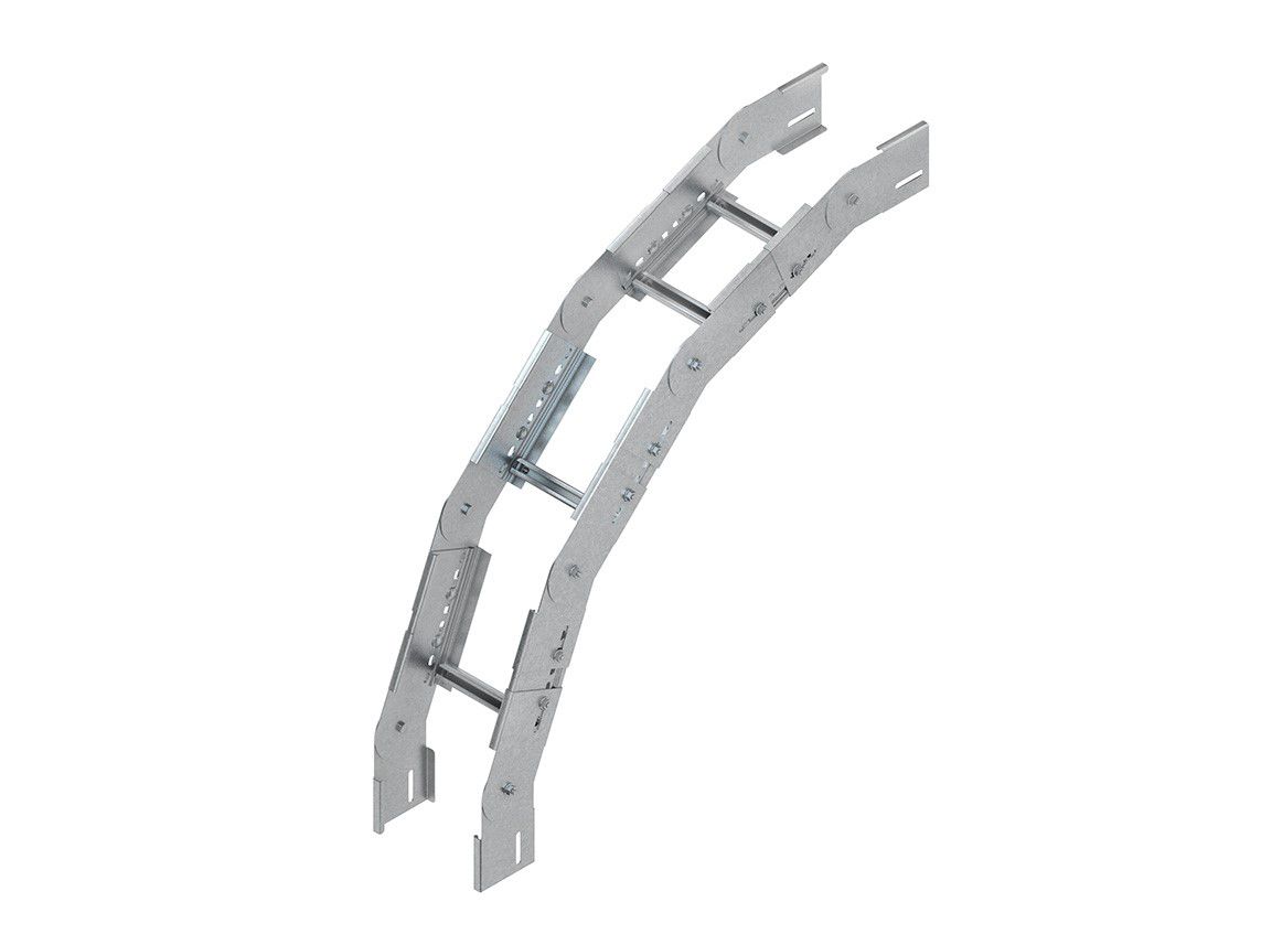 Bogen Kabelleiter steigen 100x600mm steigend/fallend var mitgel.Verb