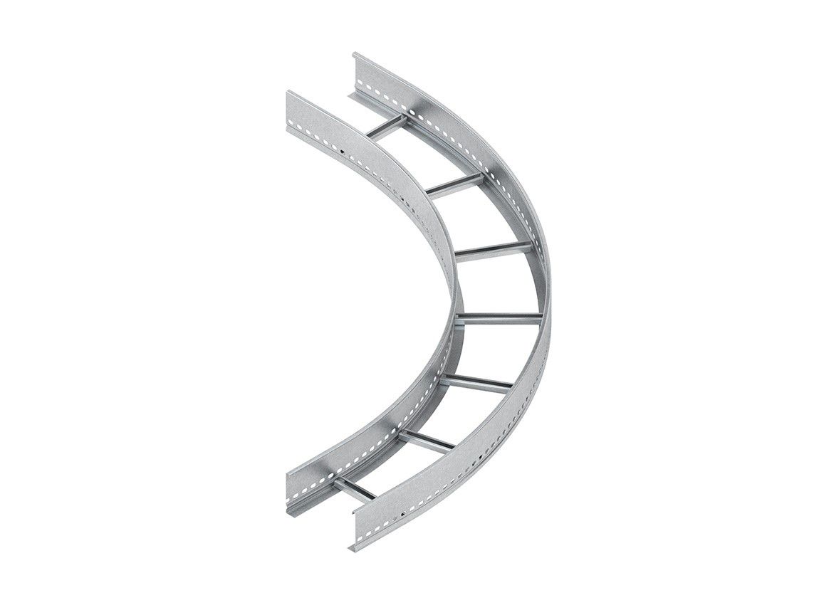 Bogen Kabelleiter horiz horiz 90° 100x200mm R=800mm