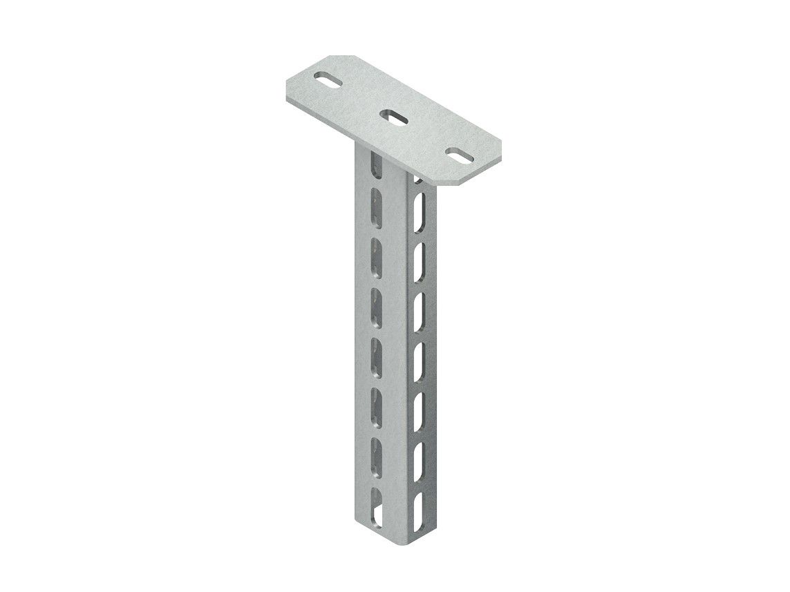 Hängestiel V2A 500mm U-Profil 6kN Edelstahl (V2A)