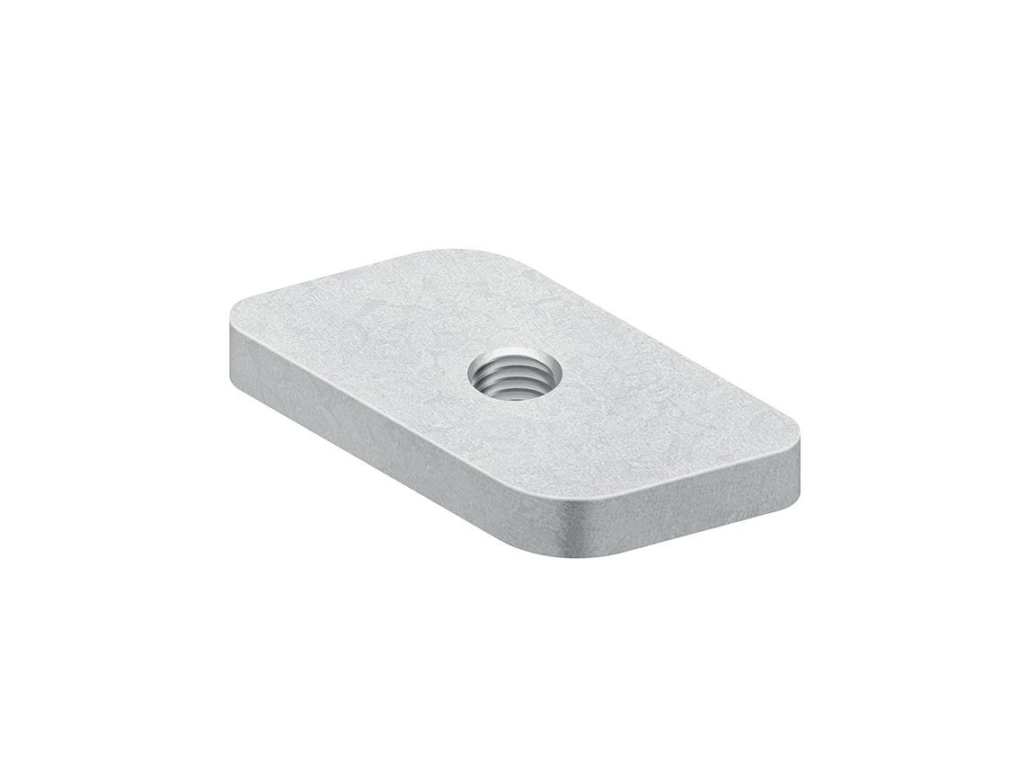 Gleitmutter M6 VA unbeh