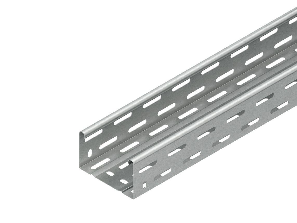 Kabelrinne 60x200x1mm o.Verb Rinne 3000mm Seitenl f.Funktionserh 11980qmm