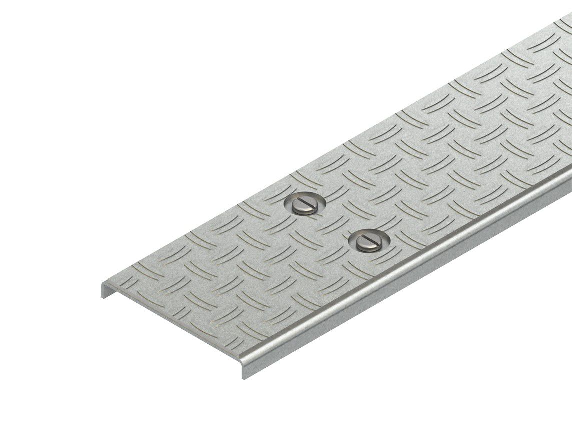 Deckel Drehriegel 105x3000mm f.Kabelrinne