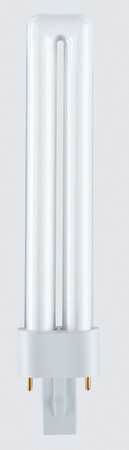 Kompaktleuchtstofflampe DULUX 9W 4000K G23 KLL G23(2p) 600lm Ø12x167mm