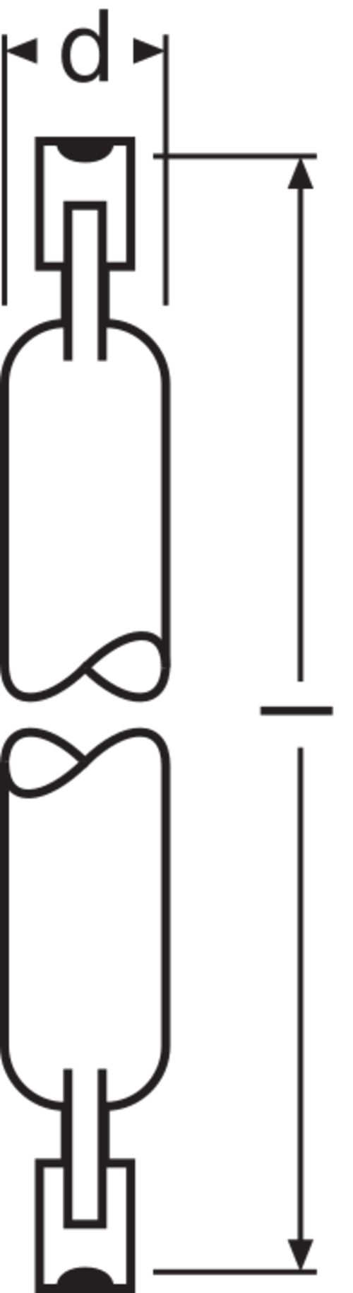 HV-Halogenlampe 1500W kl R7s 230V Ø12x250,7mm