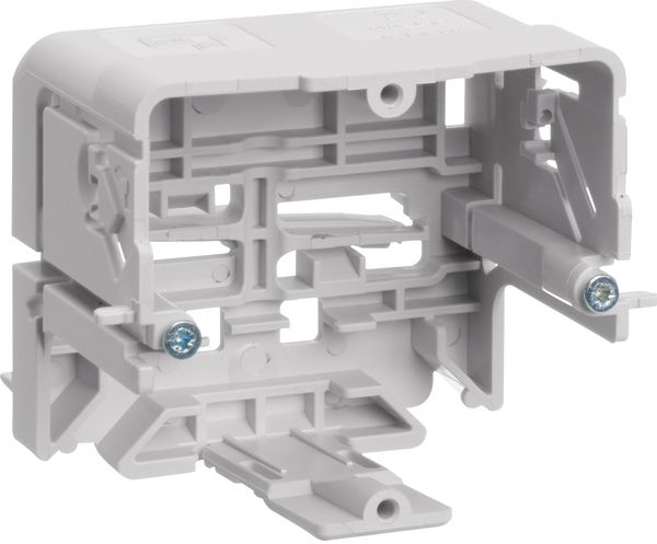 Geräteeinbaudose GEB-K 1f Rückwand 60mm Datentech rast Zugentlastungsmöglichkeit