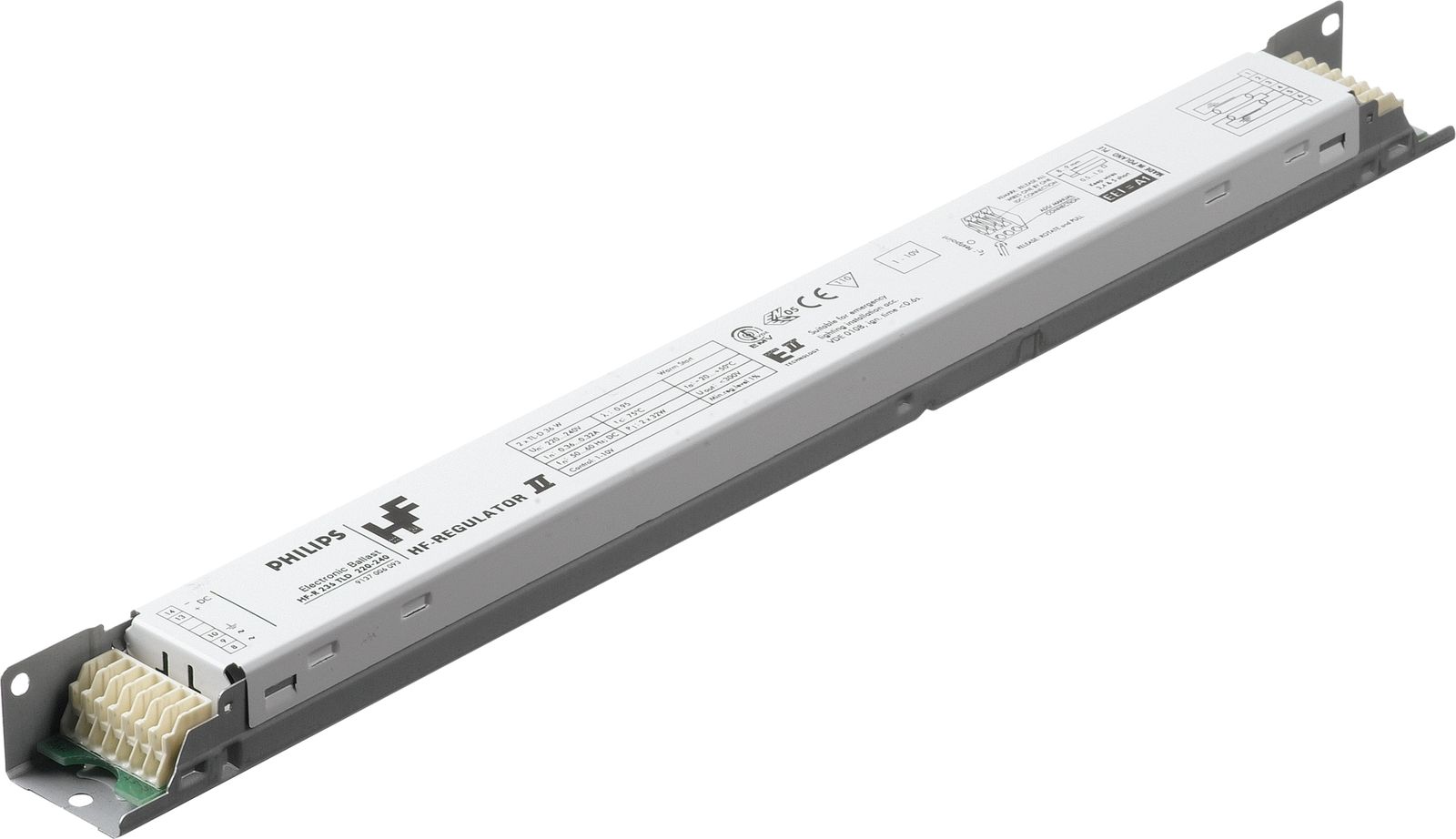 Vorschaltgerät 2x58W elektr f.T8 1-10V Dimmung 1-10 V 360x30mm