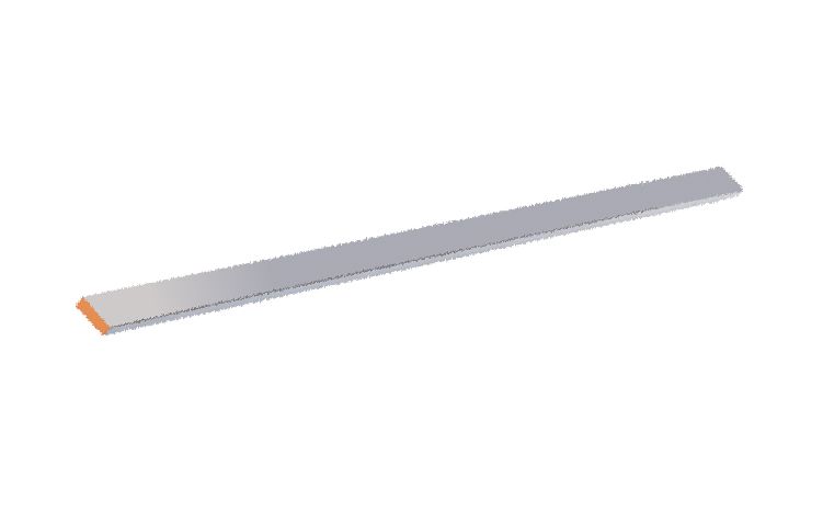 N-Sammelschiene Cu verzinnt 10x3mm 140A