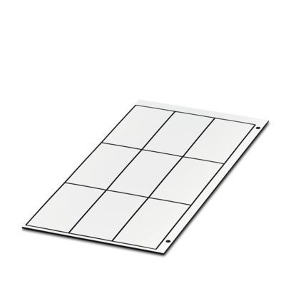 Klemmenmarkierung ws RM=60mm unbedr horiz/vert