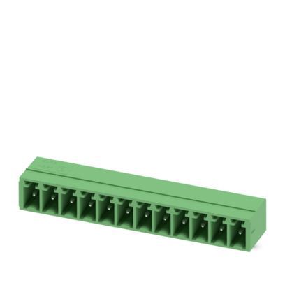 Platinenstecker Stift 12p gn 1re 3,81mm zinn Löt fester Steckverbinder