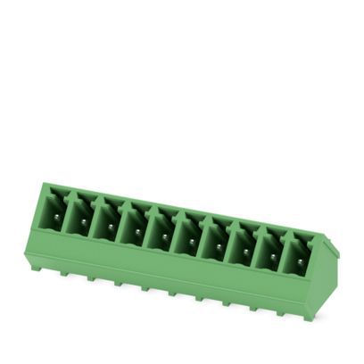 Platinenstecker Stift 10p gn 1re 3,81mm zinn Löt fester Steckverbinder