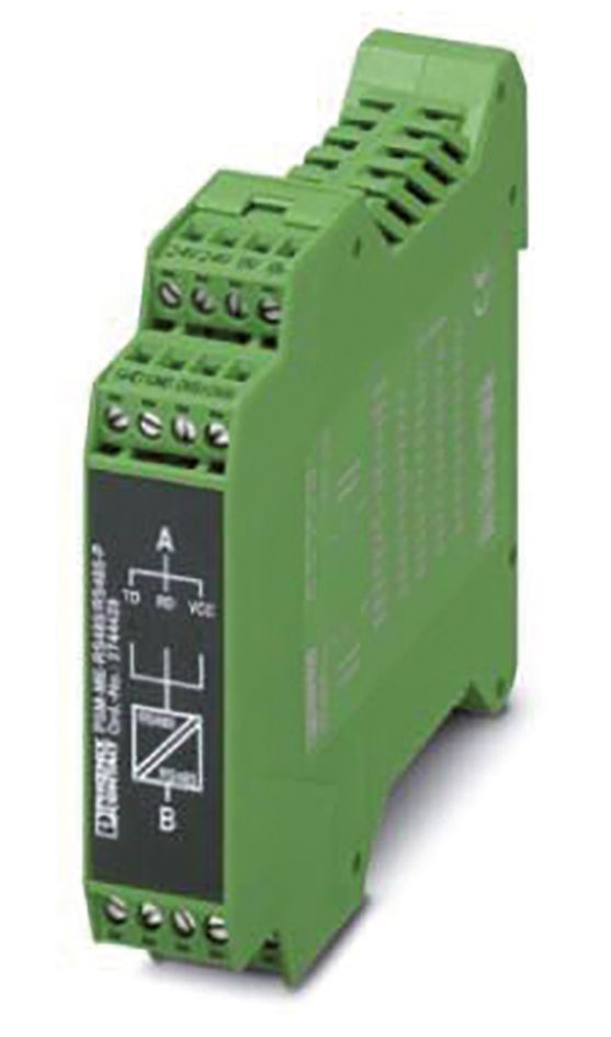 Schnittstellenwandler RS-485 Schraub 93,75kBps aktiv Bidirektional 90mA