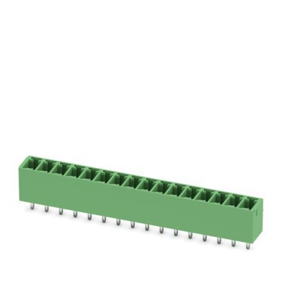 Platinenstecker Stift 16p gn 1re 3,81mm zinn Löt fester Steckverbinder