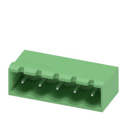 Platinenstecker Stift 5p gn 1re 5mm zinn Löt fester Steckverbinder