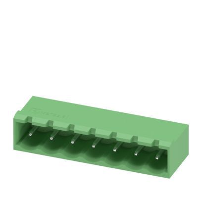 Platinenstecker Stift 7p gn 1re 5,08mm zinn Löt fester Steckverbinder