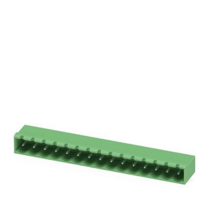 Platinenstecker Stift 15p gn 1re 5mm zinn Löt fester Steckverbinder