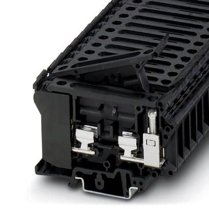 Sicherungs-Reihenklemme 0,5-16qmm 10A G-Sich 6,3x32mm schwenkb