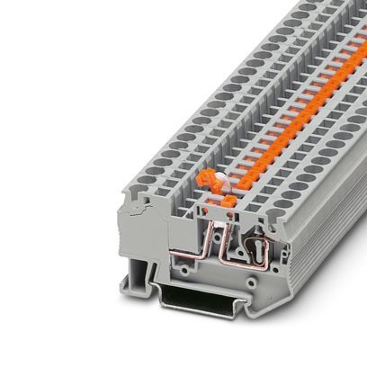 Trennreihenklemme gr 0,08-6qmm Prüfb 20A Mit integrierter Prüfbuchse 1Etage