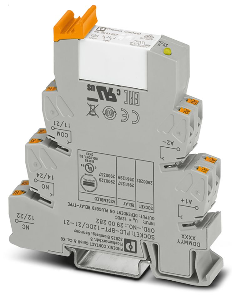 Schaltrelais 2W 14x80x94mm Schraub