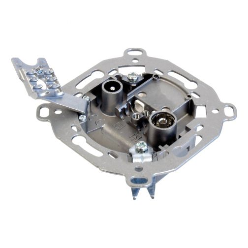 Durchgangsdose Sat/BK 2f 20dB/860 Fernsp 24,5dB/2150 0,6dB/860 1dB/2150