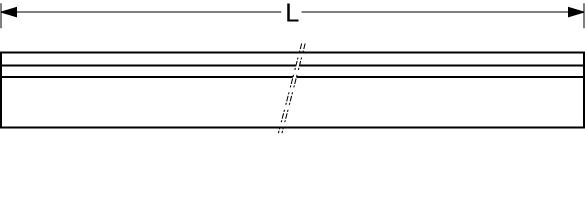 Tragschiene Lichtband 58W 5x1,5qmm IP64 ws 2-längig f.Kabelrinne Mit Kabelrinne