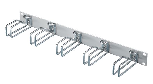 Kabelführungspanel Metall 482,6mm B482,6mm 1HE
