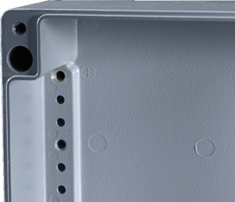 Leergehäuse Alu IP66 B125xH80xT57mm geschl