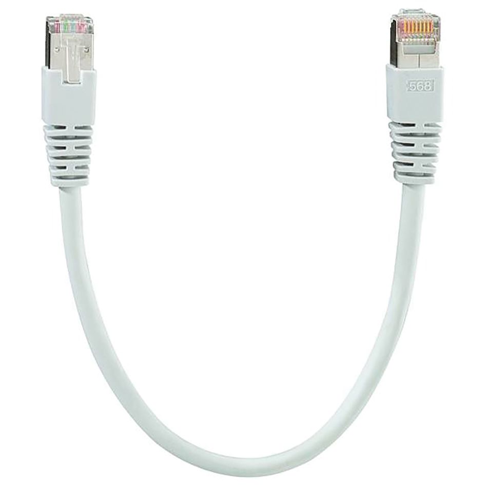 Patchkabel Cat5E 0,35m gr S/FTP RJ45