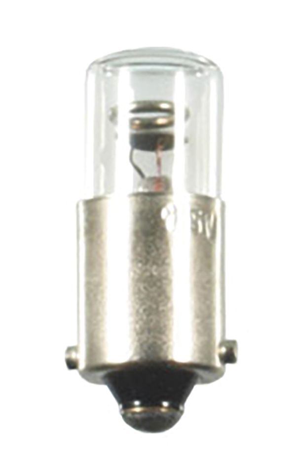 Soffittenlampe 0,4W E10 230V ws Röhre Ø10x25mm einseitig gesockelt