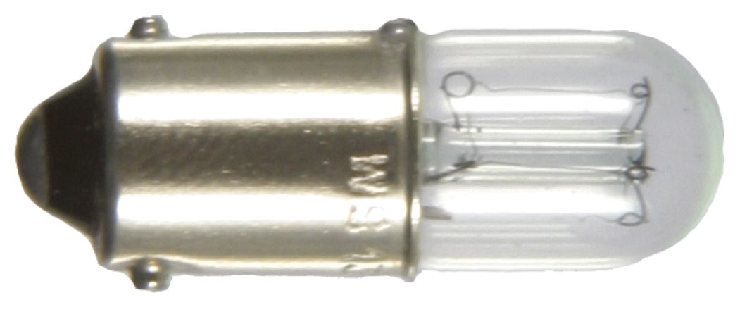 Kleinlampe 2W BA9s 7V Röhre Ø10x28mm farblos einseitig gesockelt