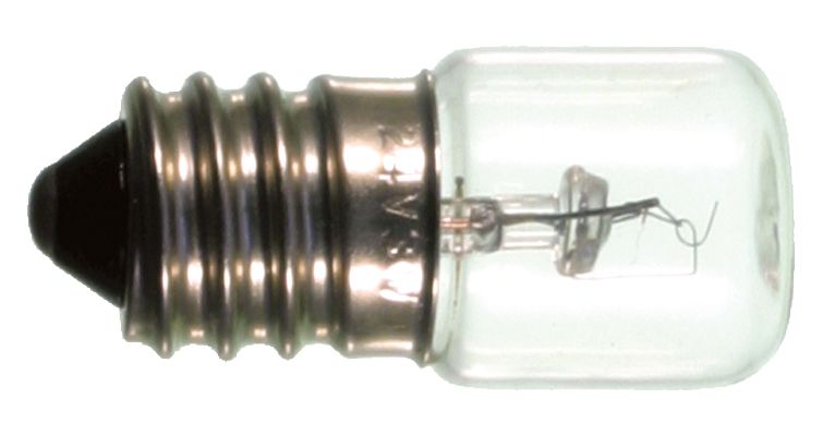 Kleinlampe 5W E14 48V Röhre Ø16x35mm farblos einseitig gesockelt