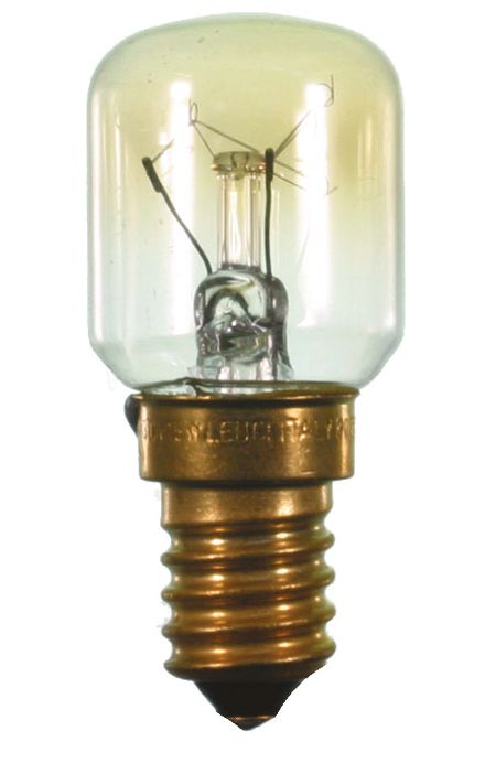 Backofenlampe 25W kl E14 235V Birne f.Ofen farblos