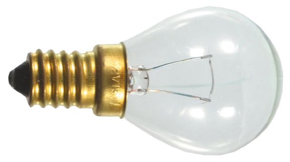 Backofenlampe 25W mattier E14 230V Ø45mm farblos Geeignet für Backofen