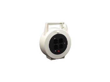 Kabeltrommel Kst 10m H05VV-F 3x1,5mm IP20 4xSteckdosen m.Tragerahmen