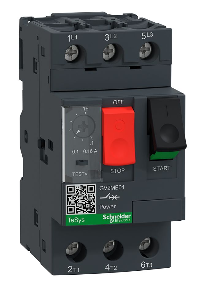 Motorschutzschalter 3p 1-1,6A 1,6A/Iu 690V Einb Festeinbau IP20