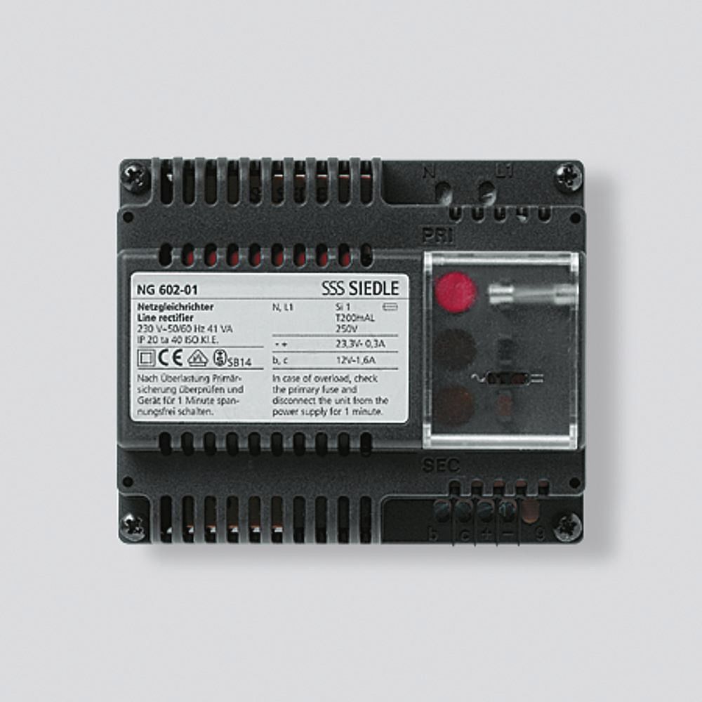 Lade-Netzteil Türstat 23, AC syst.unabh IP20 Außenstation 23,3V