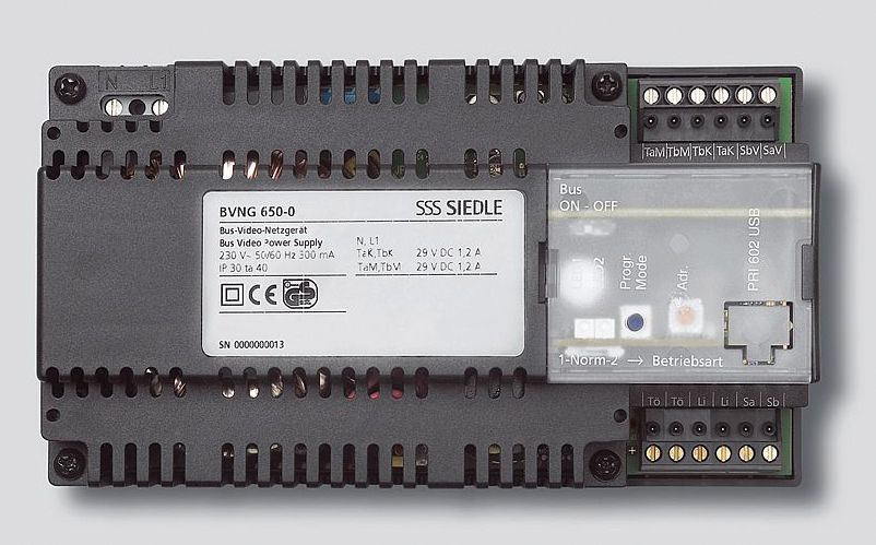 Steuergerät Video 29V DC Bus Türöffn IP20 Integrierte Türöffnerschaltung