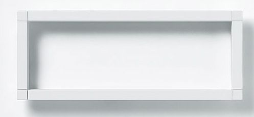 Rahmen-Türstation 3f UP ws Alu 331x131x15mm