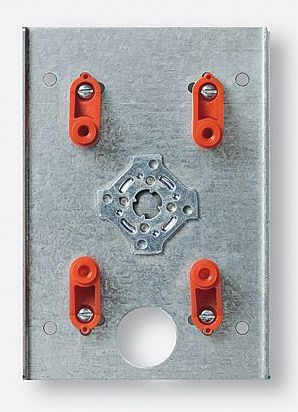 Adapter 3f UP gr ST 84x304x30mm Diebstahlsicherung integrierbar