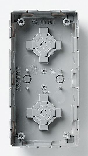 Gehäuse 2f UP gr Kst 100x200x50mm