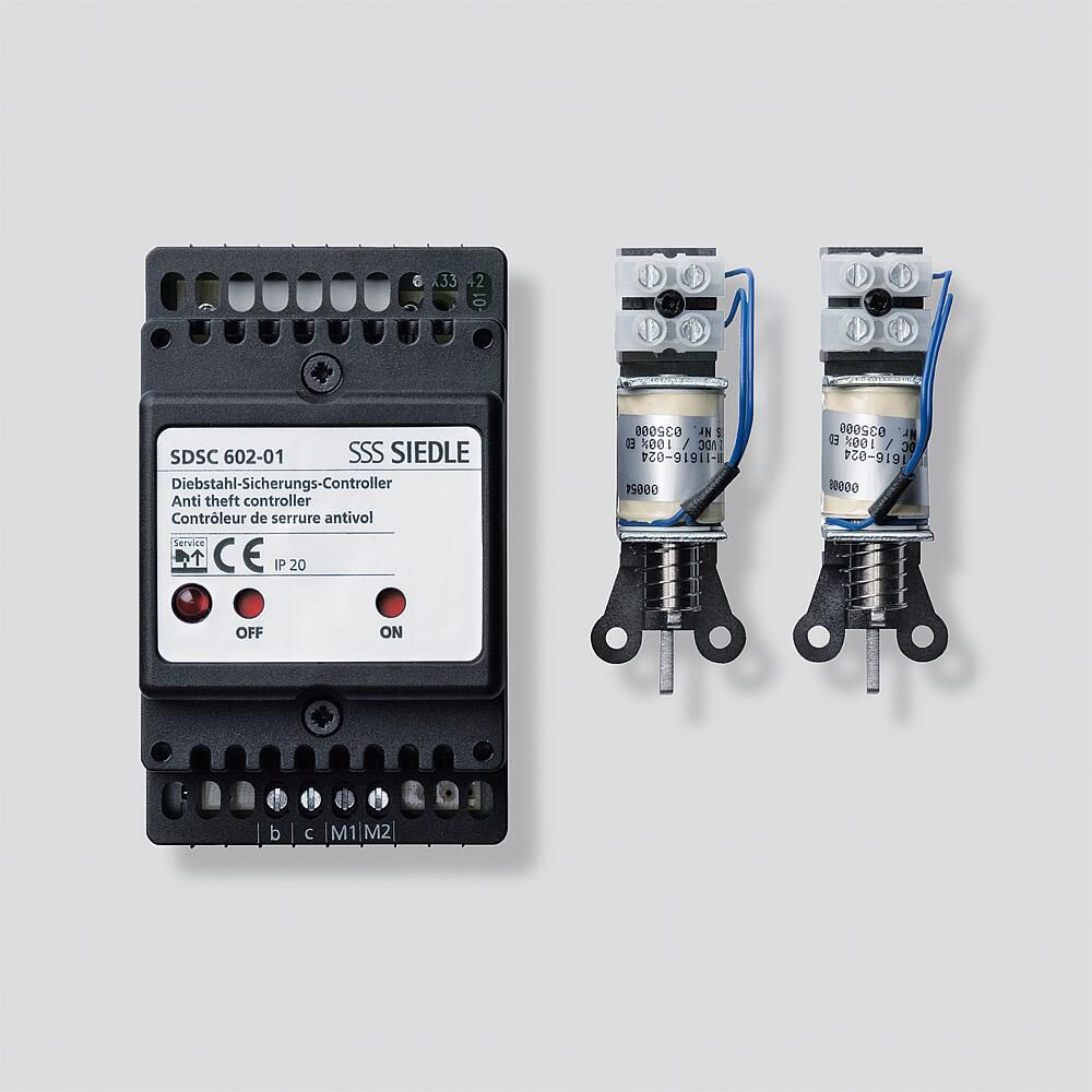 Montageelement-Tür UP sw 53,5x89x60mm Diebstahlsicherung integrierbar