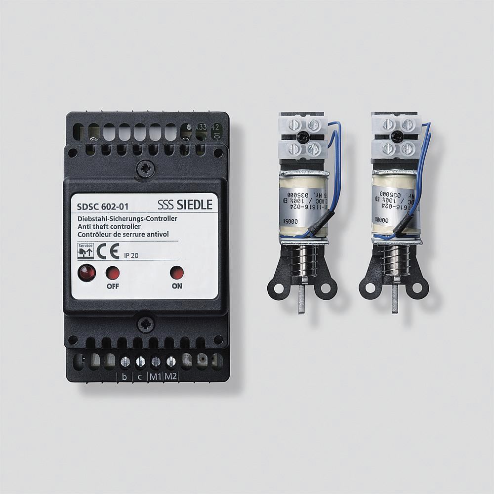 Montageelement-Tür UP sw 53,5x89x60mm Diebstahlsicherung integrierbar