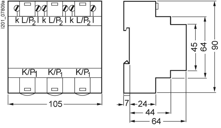 Durchsteckstromwandler Kl=1 150A/5A 3,75VA Schnappbef Schraub