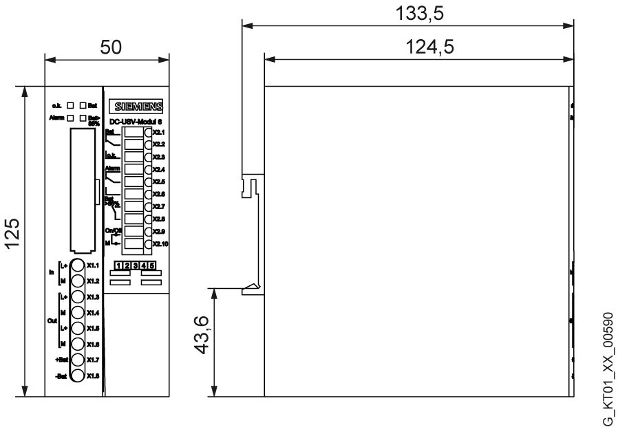 USV REG Offline 144VA 22-29V 50x125x125mm