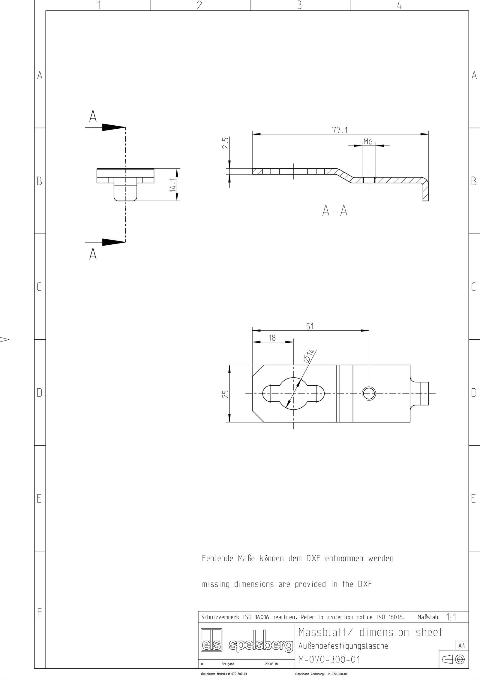 Außenbefestigung Ersatzteil Zubehör