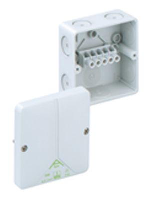 Abzweigdose IP65 4qmm 93x93x55mm gr Kst Klemm Wand/Decke hfr