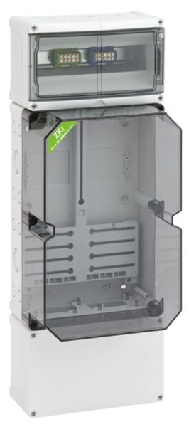 Zählergehäuse Aufb IP65 Kst 250x193x670mm