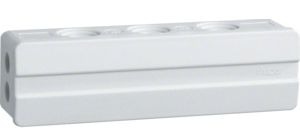 Abzweigkasten 135x40mm Kst ws IP40 IK07 hfr