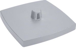 Sockel Installationssäule 26mm Gusseisen nass_lack lgr RAL7035 hfr